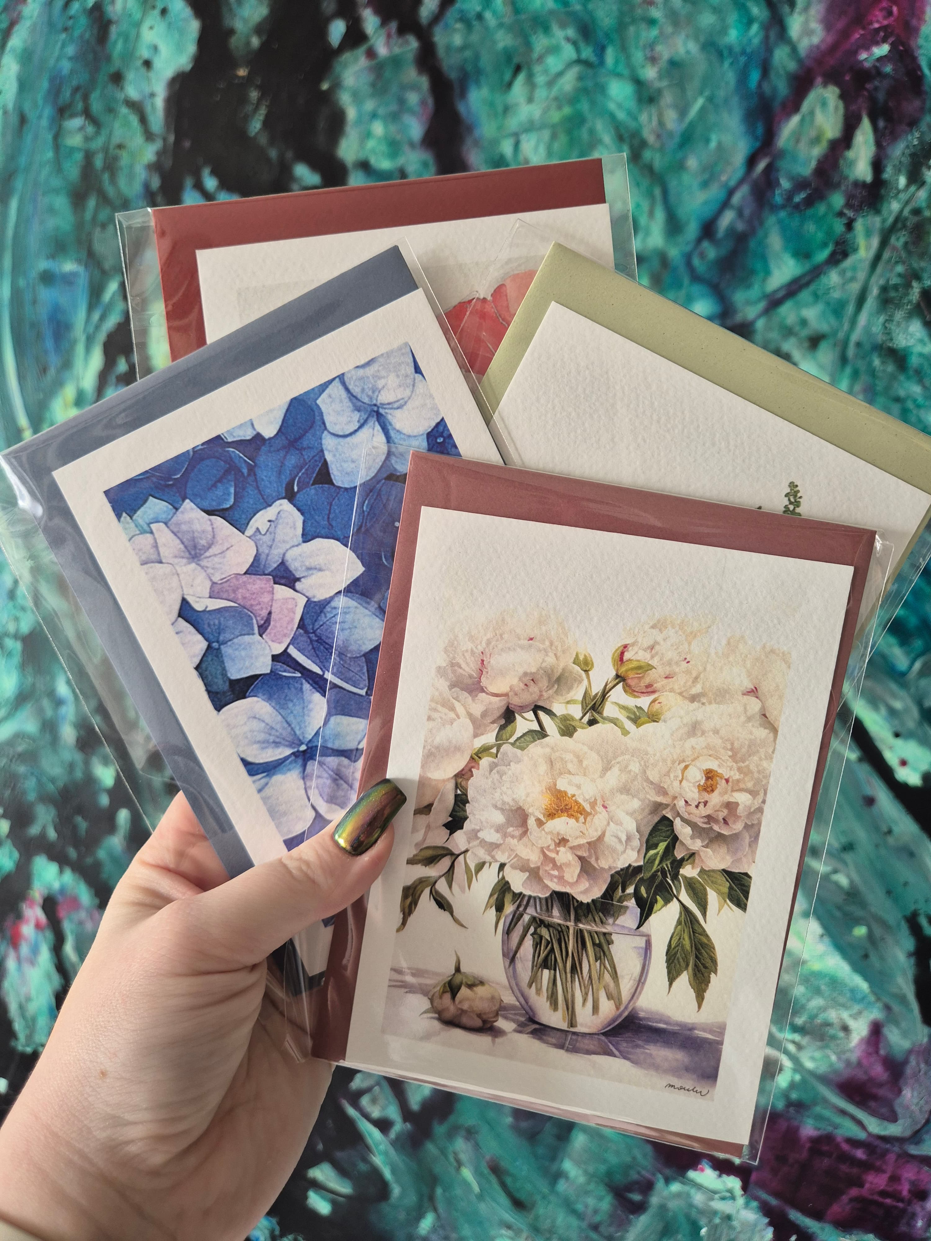 Kolekcja Always Bloom – akwarelowe plakaty i kartki z kwiatami